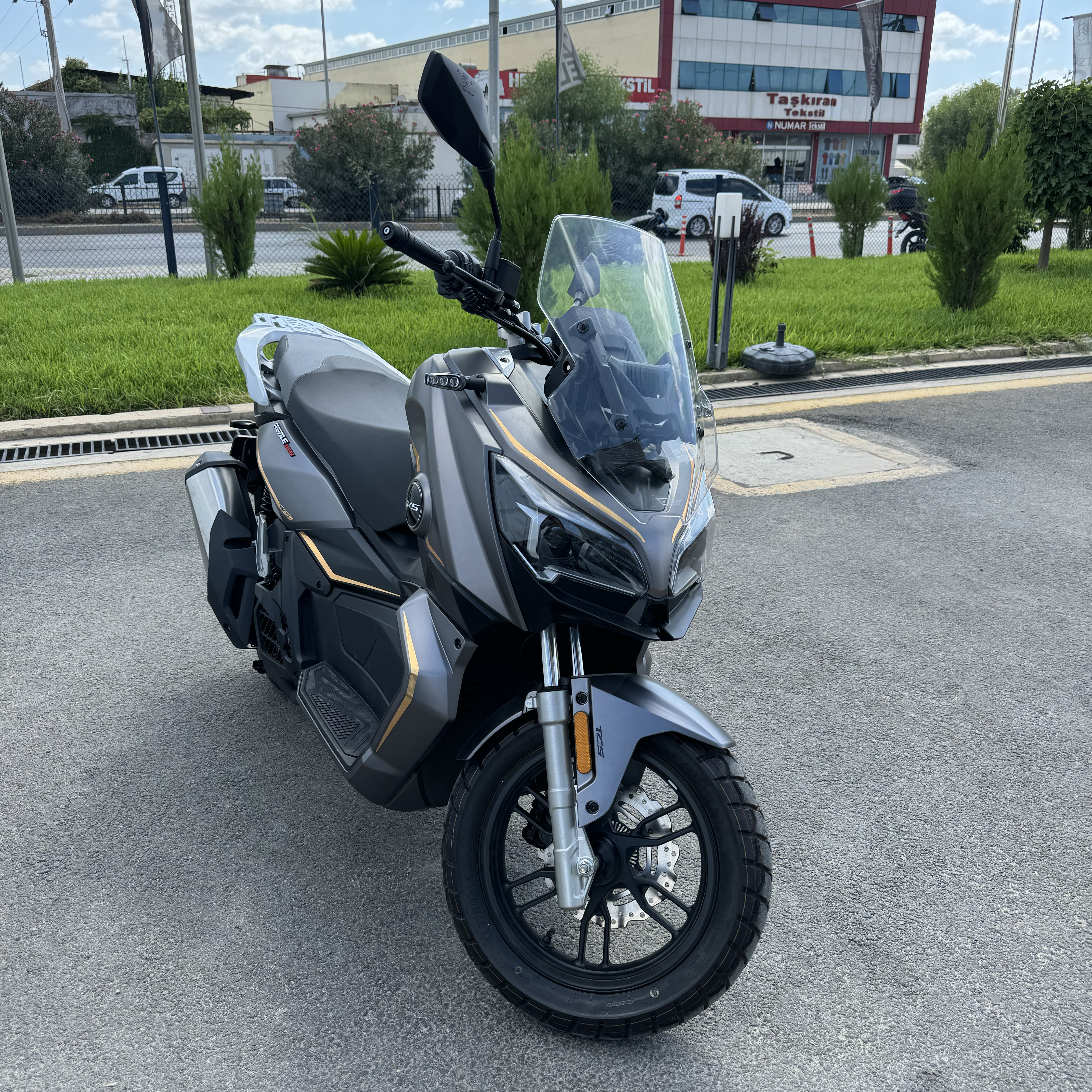 Sahibinden sıfır ayarında motosiklet